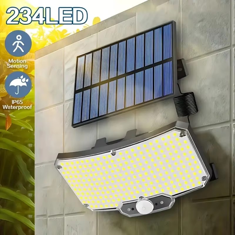 Solar Garden Light - مصباح شمسي خارجي بـ 234 مصباح