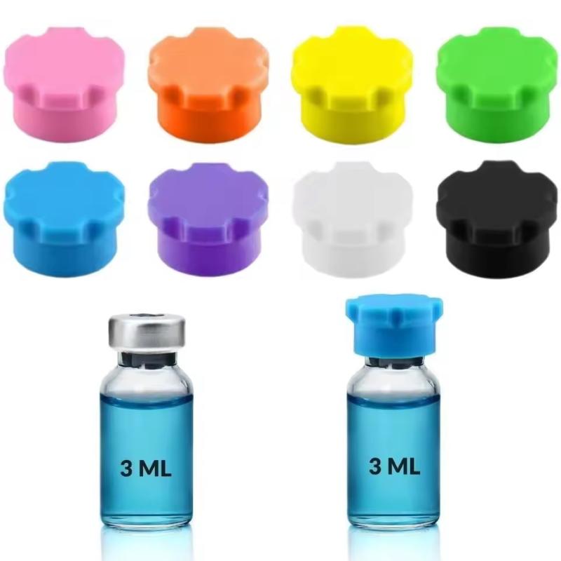 Reusable Bottle - 8 قطع من أغطية السيليكون القابلة