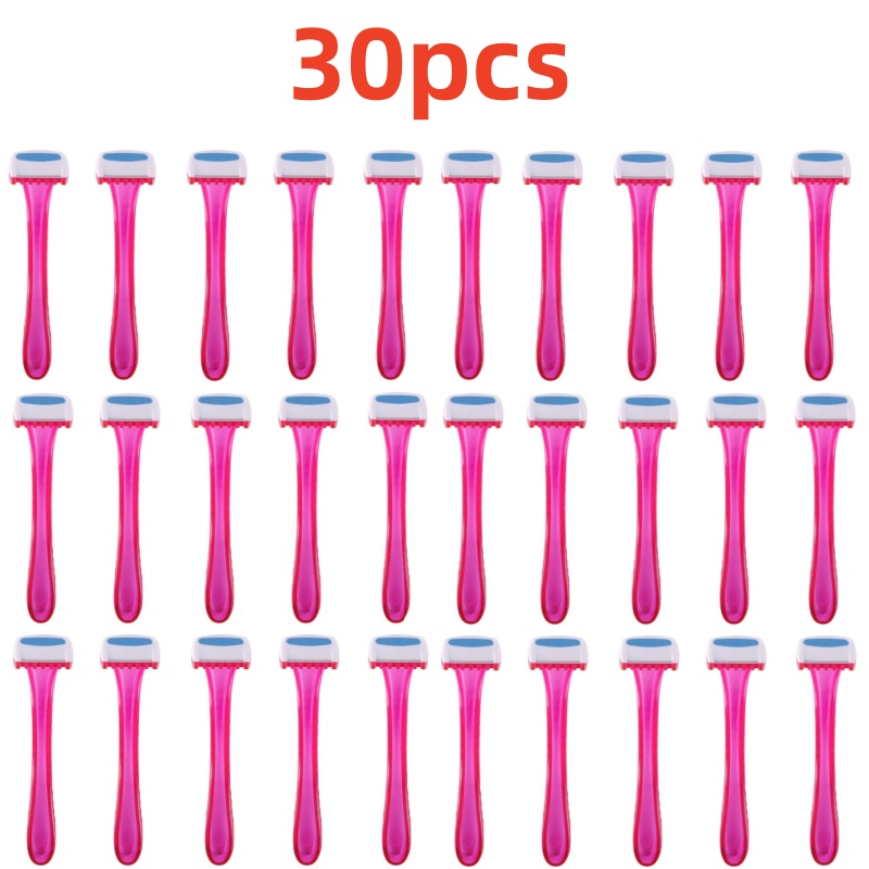 Safety Razor Handle - 5-30 قطعة شفرات حلاقة نسائية للاستخدام