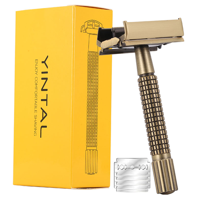 YINTAL النحاس الرجال السلامة T - مراجعة Safety Razor Handle وسعره