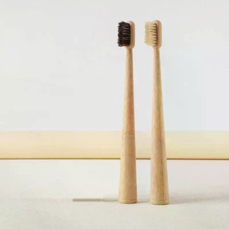 فرشاة أسنان من شعر الخيل والخي - مراجعة Bamboo Toothbrush وسعره