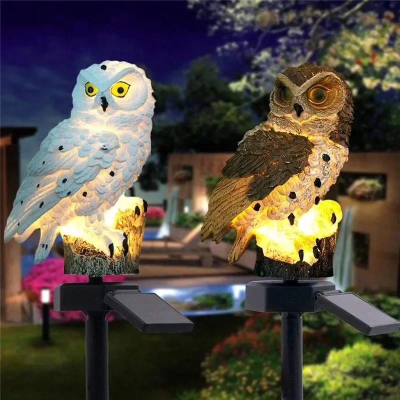 تمثال بومة يعمل بالطاقة الشمسي - مراجعة Solar Garden Light وسعره