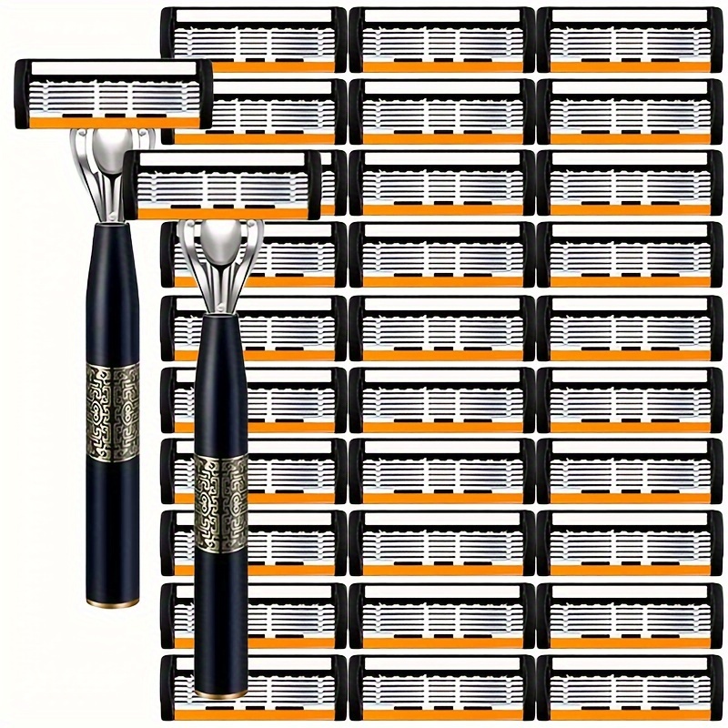 ماكينة حلاقة كلاسيكية مكونة من - مراجعة Safety Razor Handle وسعره