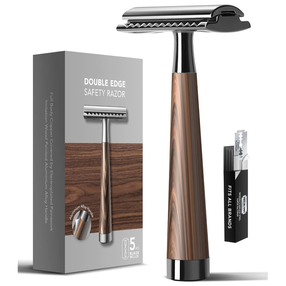 ماكينة حلاقة آمنة متطورة ذات ح - مراجعة Safety Razor Handle وسعره